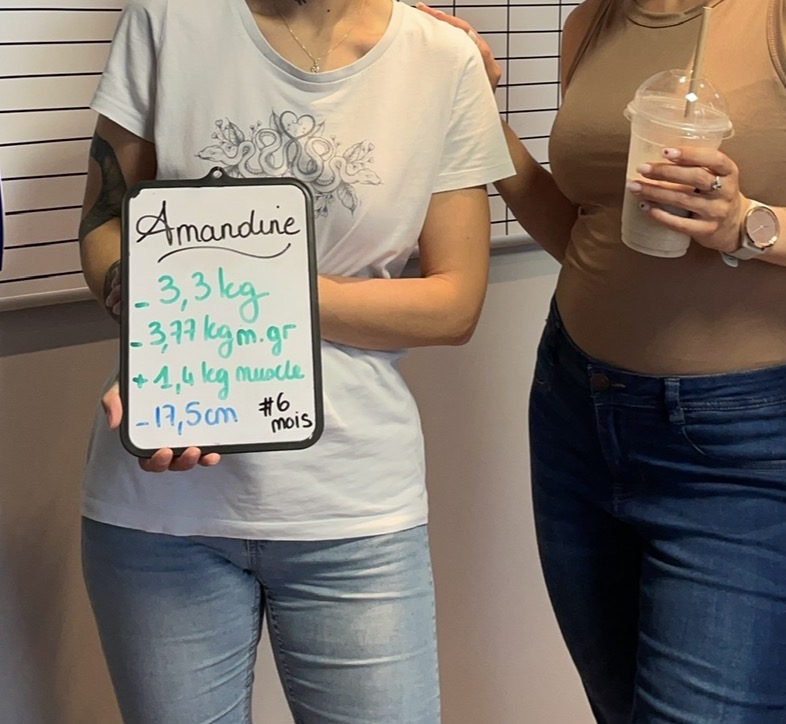 Photo avec une ardoise de résultats — 6